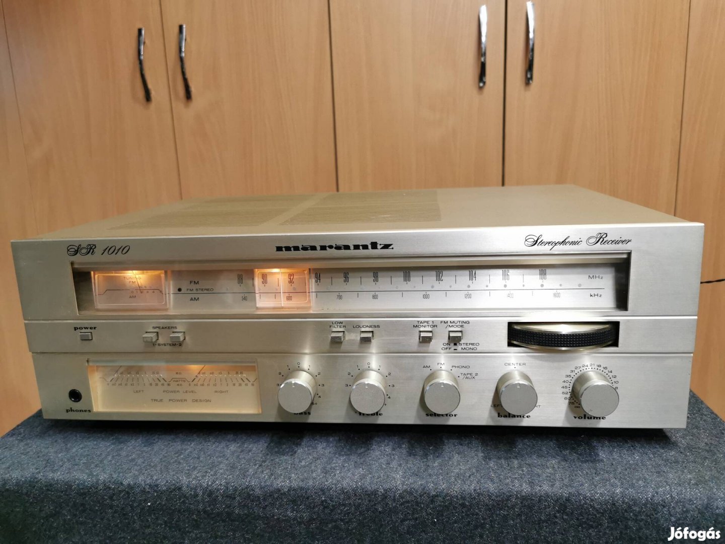 Marantz SR 1010 Sztereó rádió erősítő.1981. 