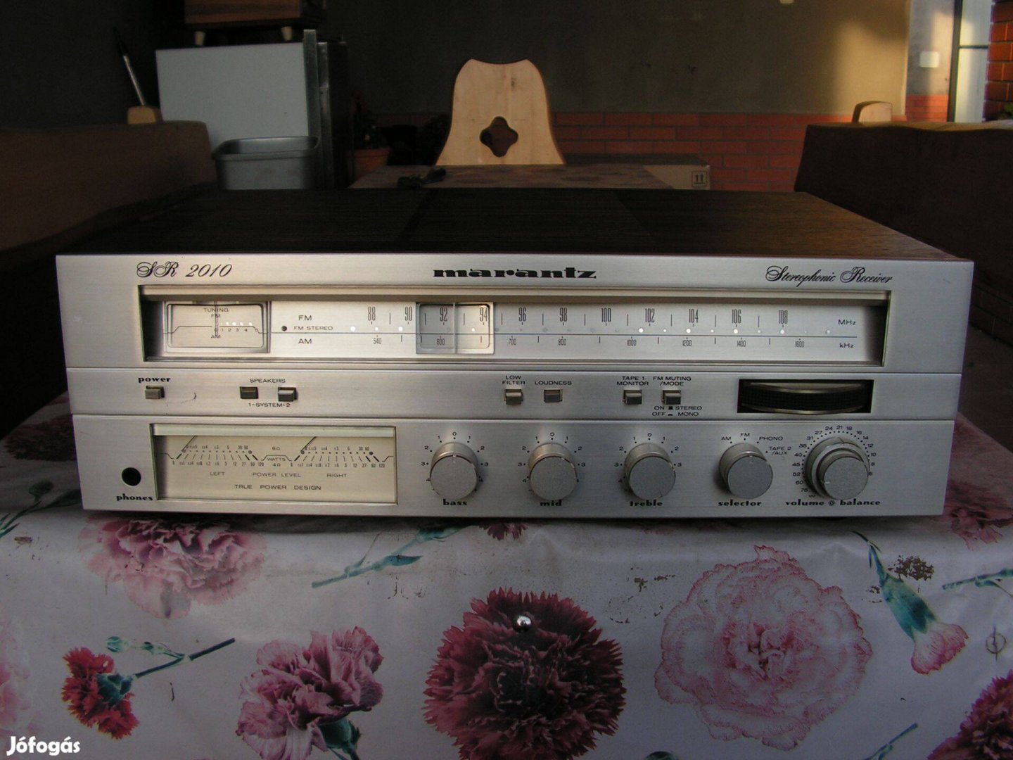 Marantz SR 2010 sztereó rádiós erősítő. Receiver. Deprezes !