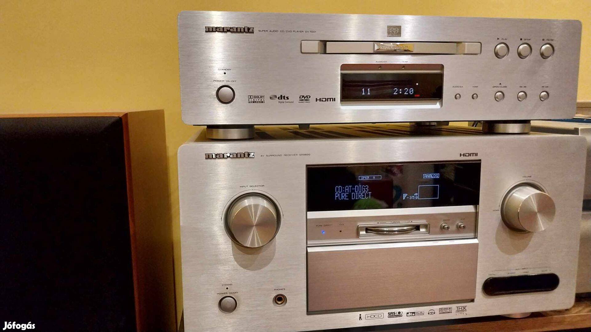 Marantz SR 9600 AVR Erősítő 7x 140 watt 8 Ohm