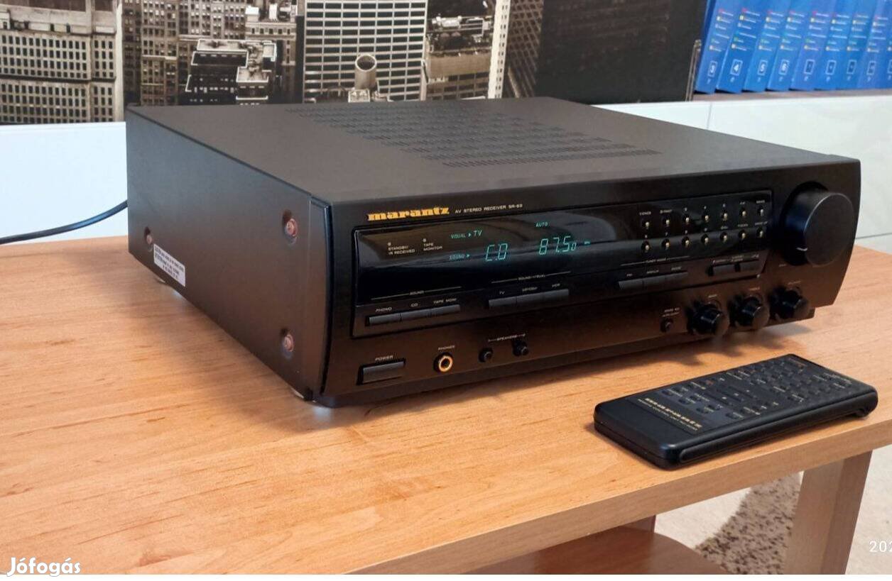 Marantz Sr-63 stereo receiver távval