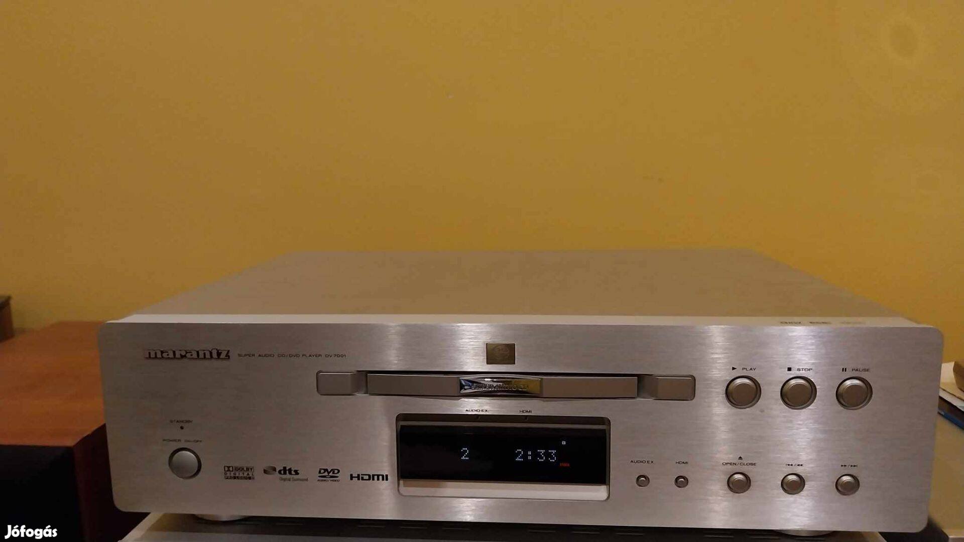 Marantz Super Audio Cd/Dvd Player Dv7001