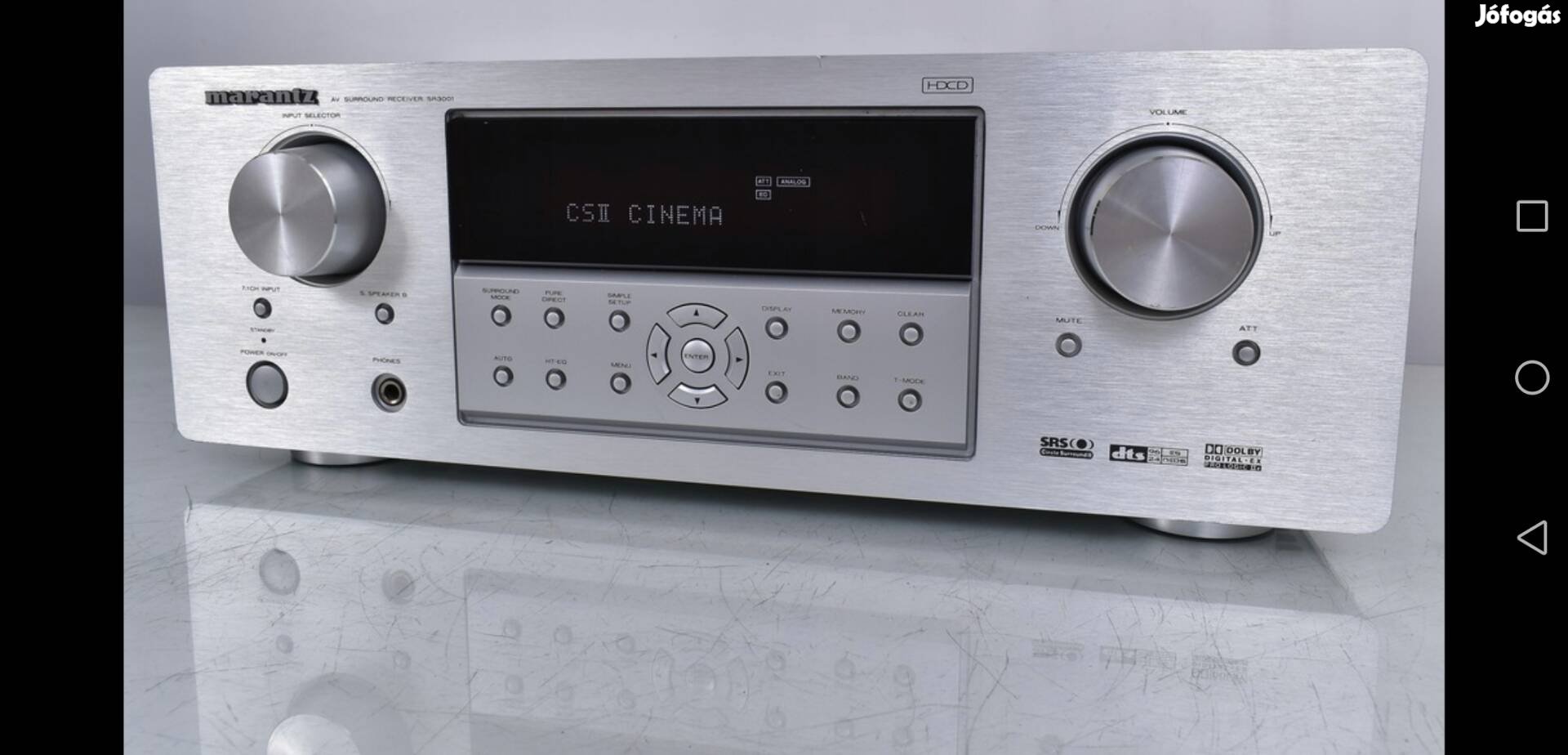 Marantz high end nagy erősítő 7x130 Watt 