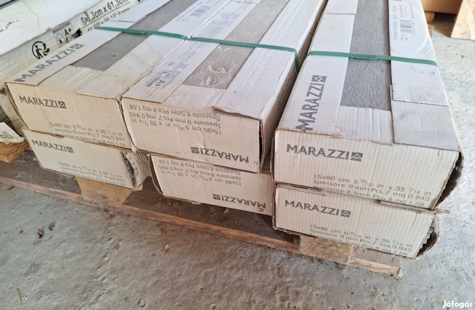 Marazzi Treverkway Frassino 15x90 fahatású élvágott járólap