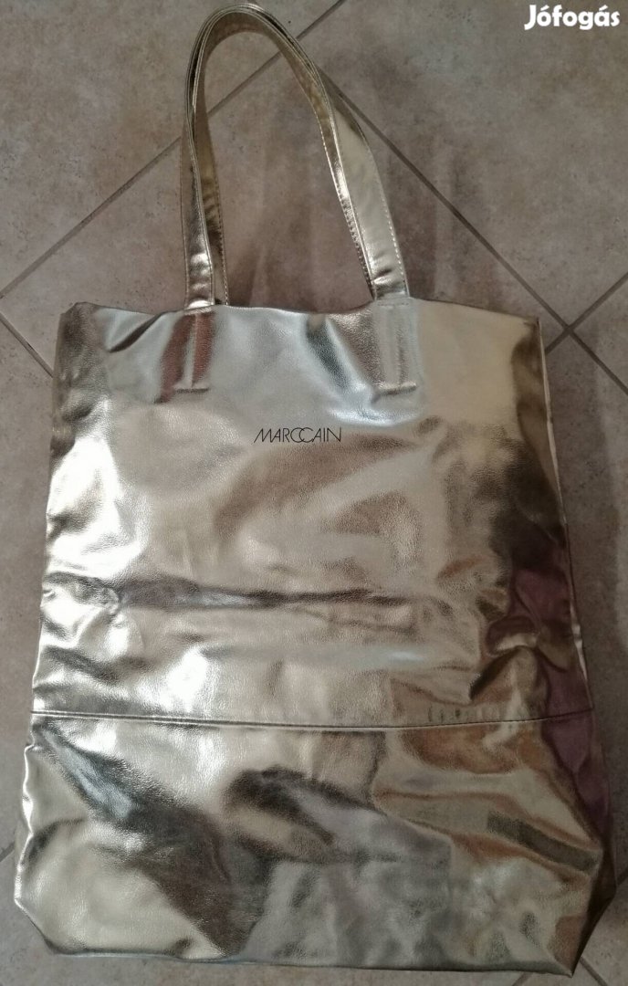 Marc Cain gold shopper bag