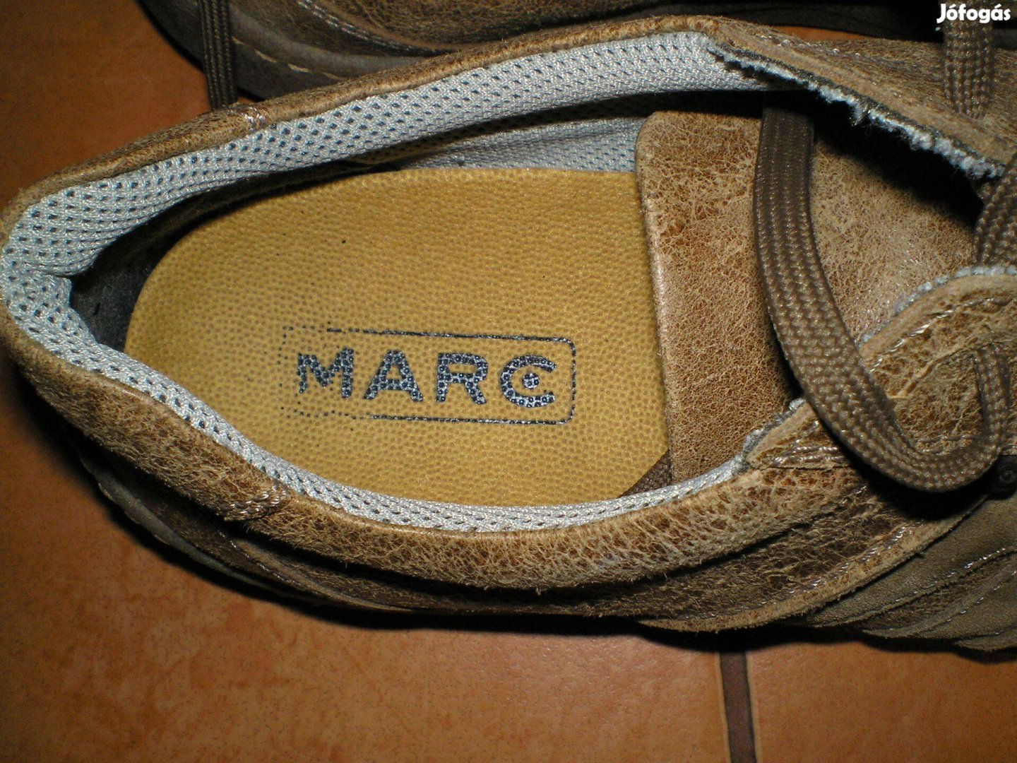 Marc férfi bőrcipő 42-es 42 alig használt tökéletes állapotban