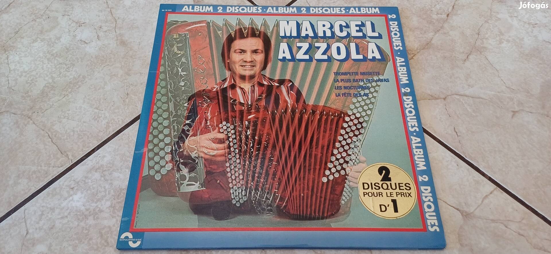 Marcel Azzola harmónika dupla bakelit lemez