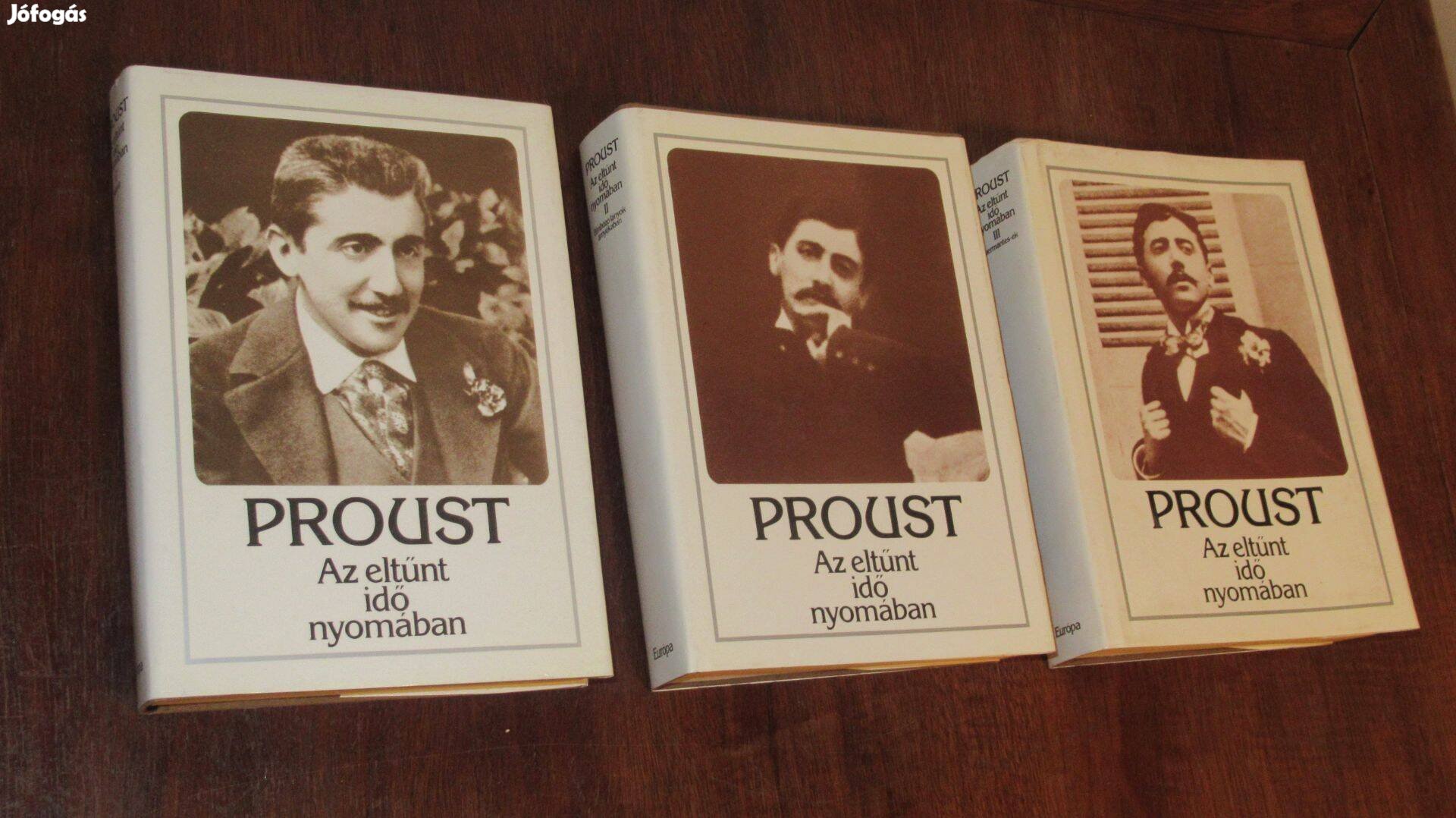 Marcel Proust: Az eltűnt idő nyomában I. - II. - III. rész, regény