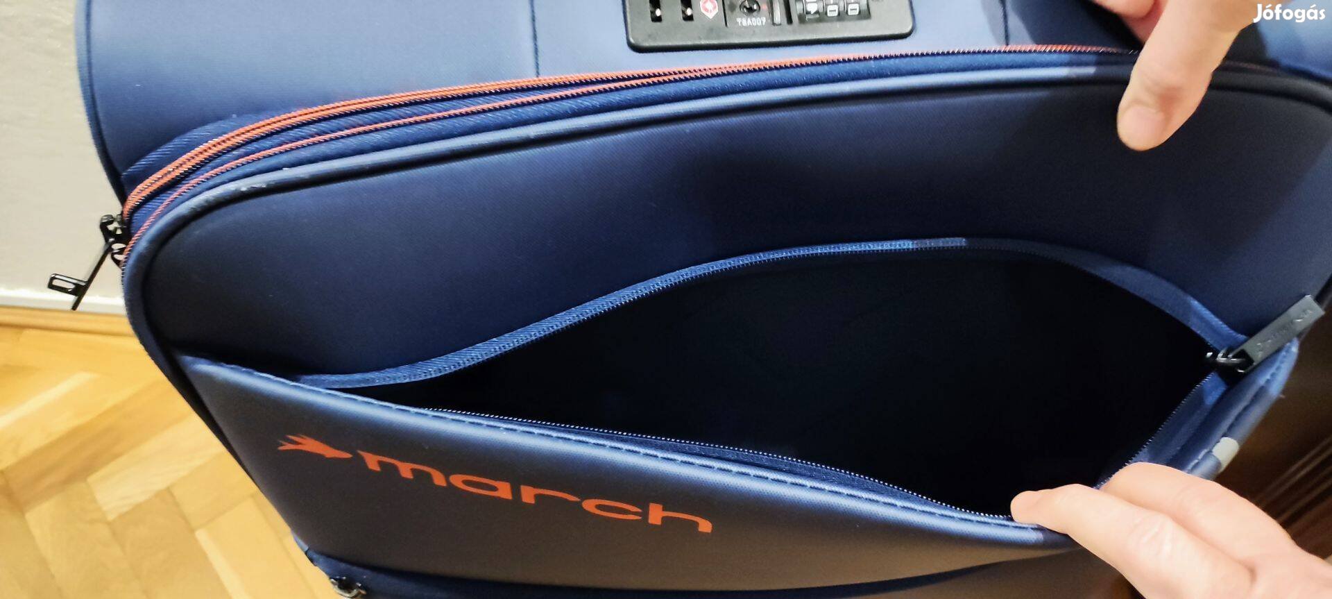 March-caddy bőrönd