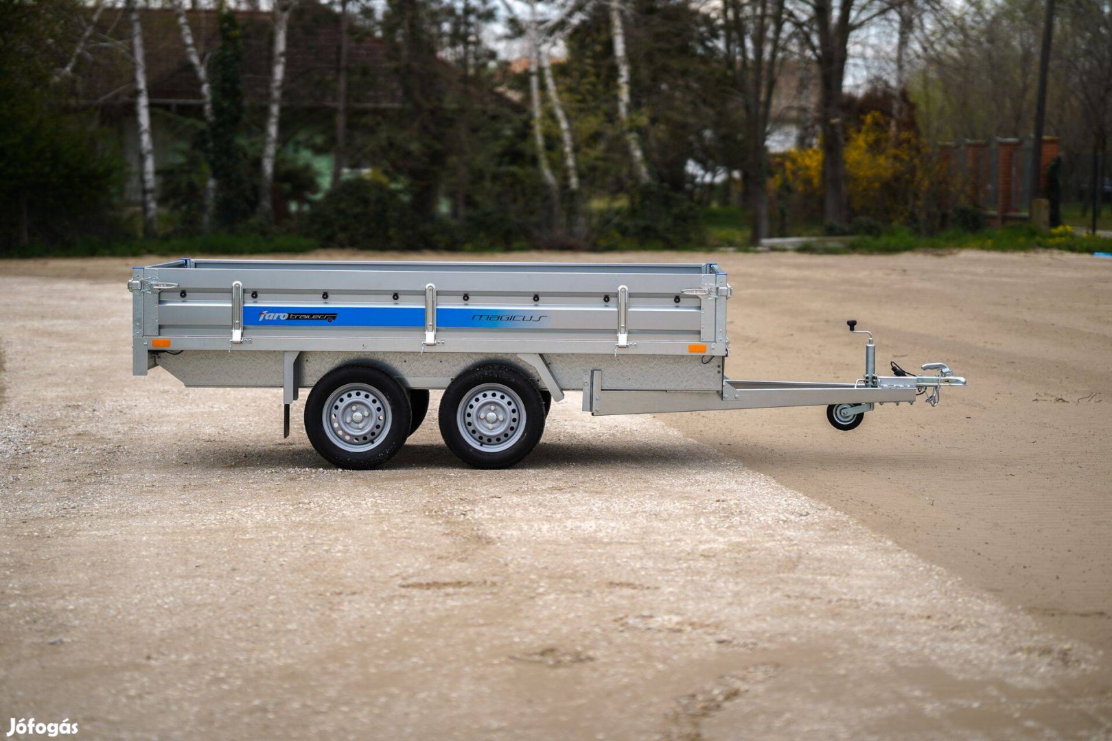 Márciusi akció - Kecskeméten 300x150cm-es új utánfutó -