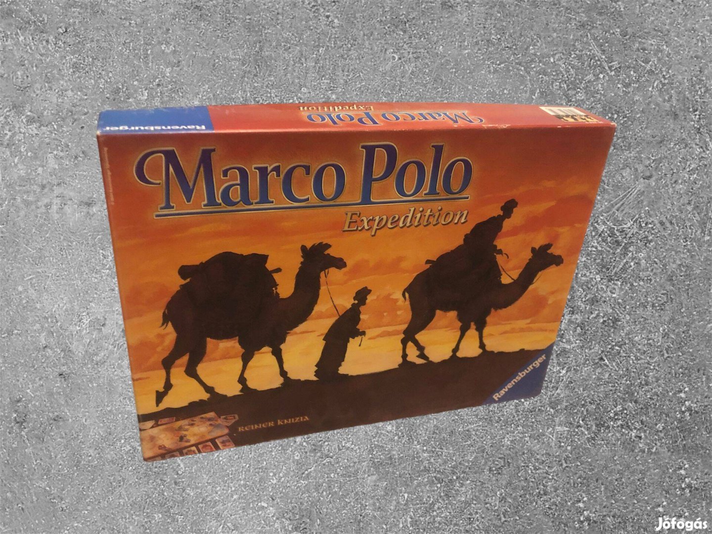 Marco Polo Expedition retro társasjáték, magyar kiadás, Ravensburger