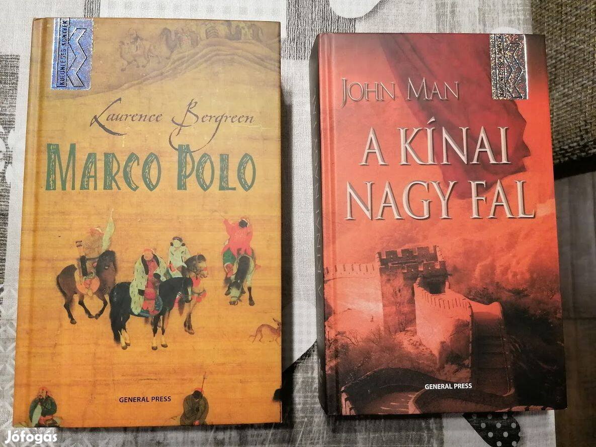 Marco Polo, Kínai nagy fal könyvek