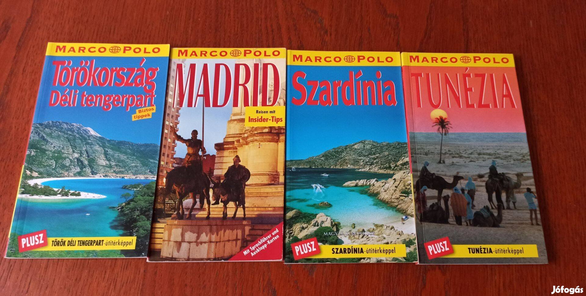 Marco Polo utikönyv csomag / 4 db utikönyv