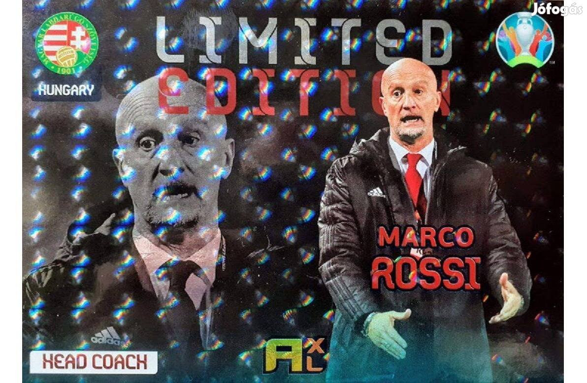 Marco Rossi XXL focis kártya Panini UEFA Euro 2020 Kick off 2021