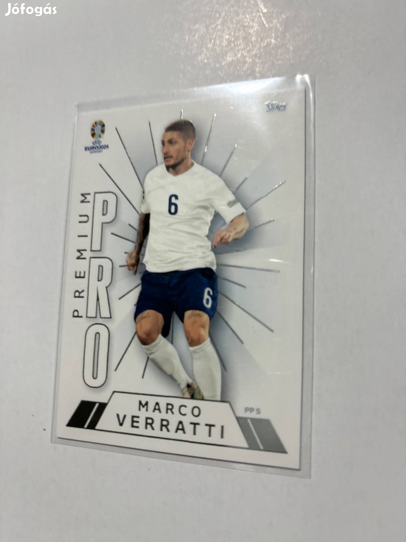 Marco Verratti Pro Prémium Euro 2024 focis kártya