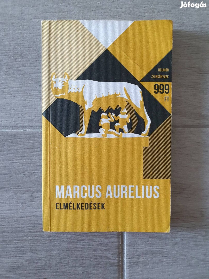 Marcus Aurelius: Elmélkedések Helikon zsebkönyv 