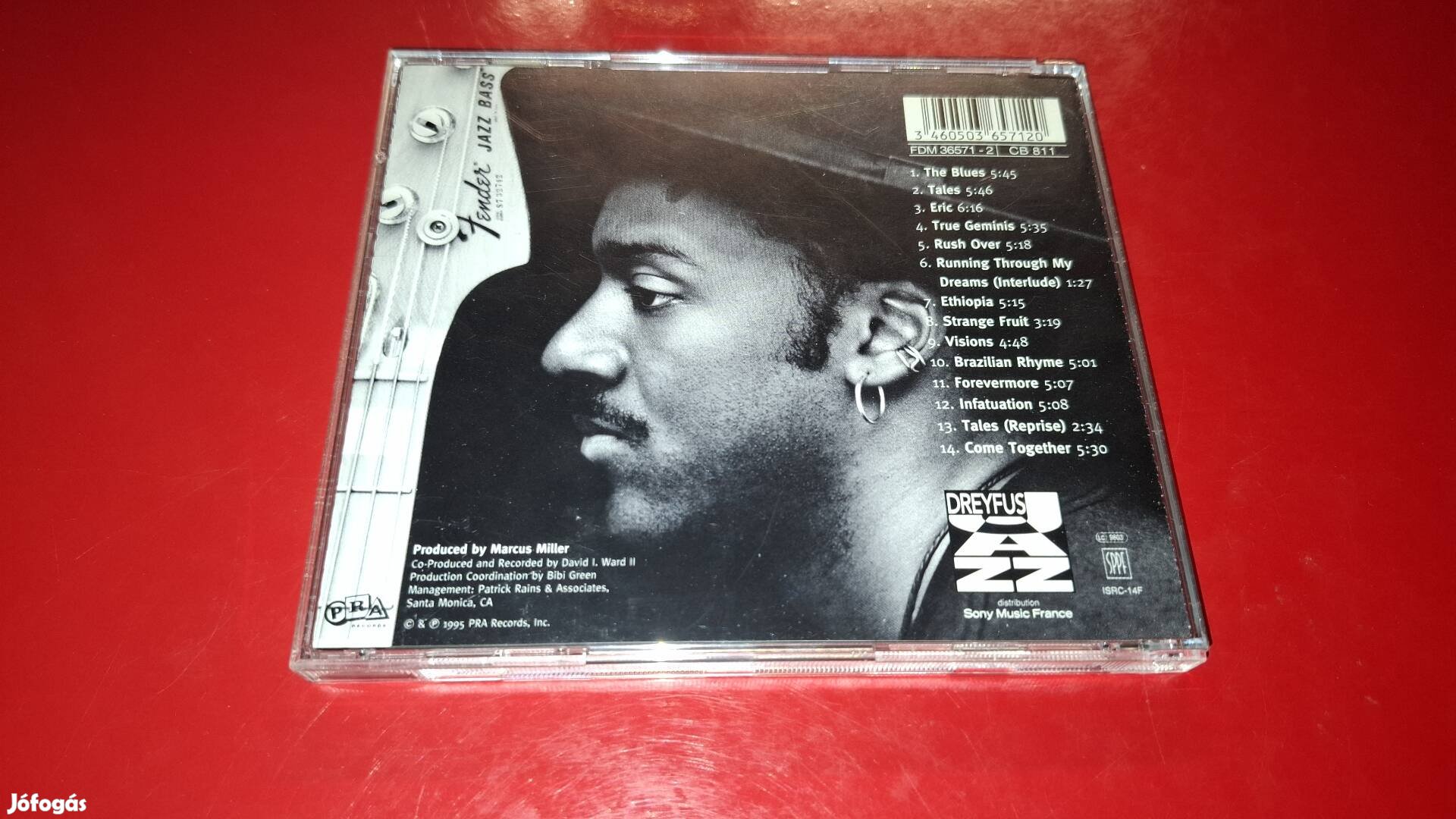 Marcus Miller Tales Jazz Cd 1995 Francia