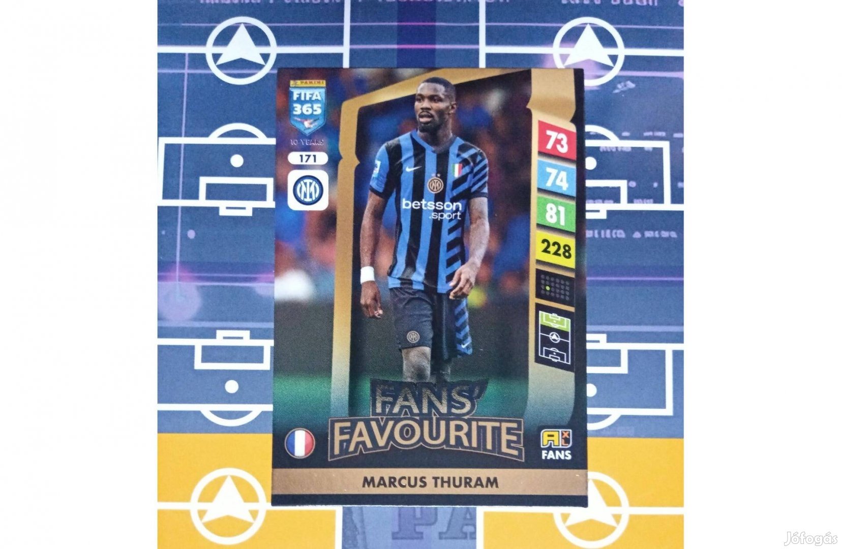 Marcus Thuram (Inter) Fifa 365 2025 fans focis kártya