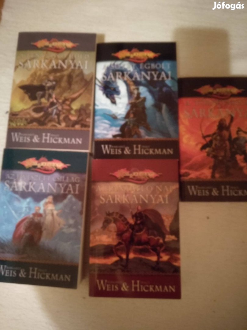 Margaret Weis-Tracy Hickman Dragonlance könyvei