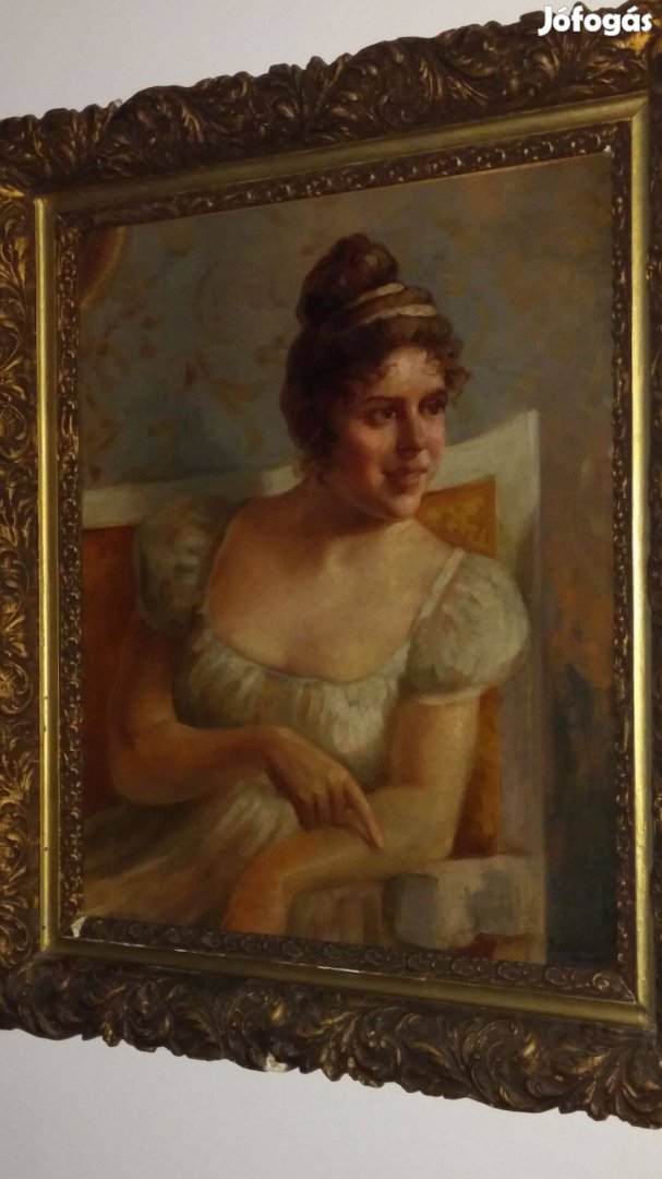 Margitay Tihamér (1859 1922) festménye. Mérete: 59 x 49 cm