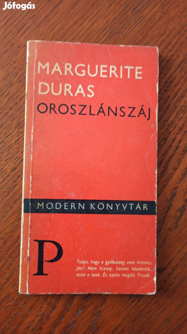 Marguerite Duras - Oroszlánszáj