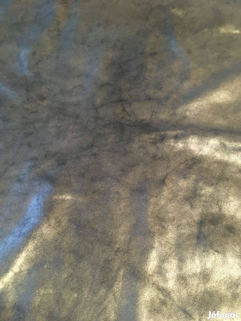 Marhabőr fekete - ezüst design bőr 1.10 mm