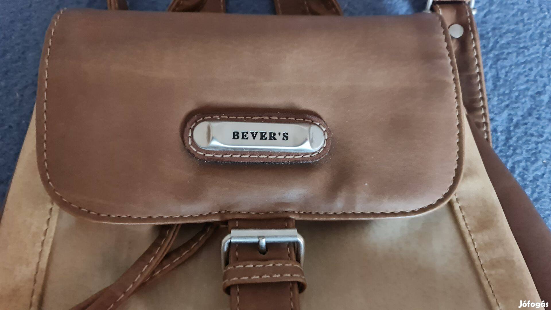 Marhabőr kézitáska hátizsák Bevers