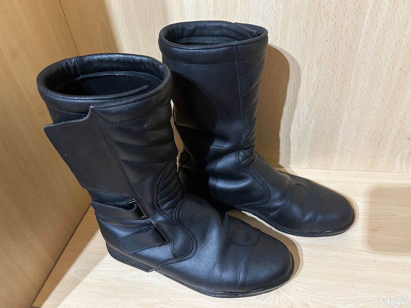 Marhabőr túracsizma , motoros csizma - 42 es Bth. 27 cm