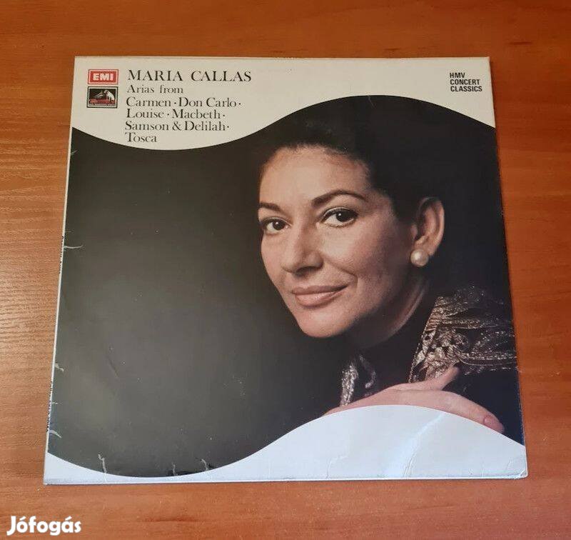 Maria Callas - Operatic Arias; LP, Vinyl