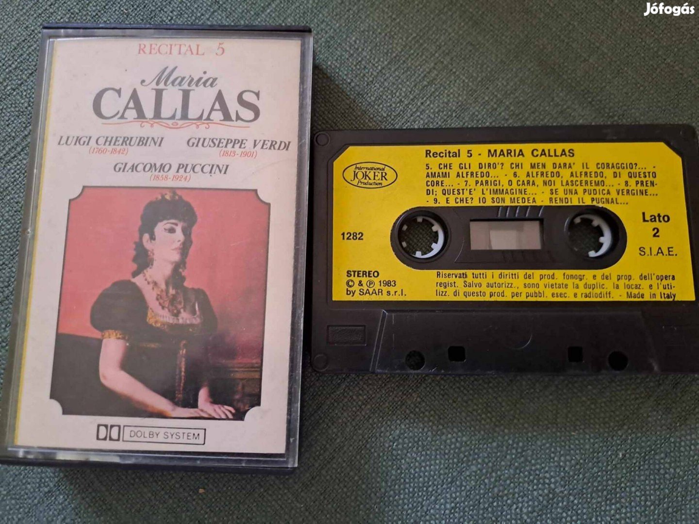 Maria Callas - Recital 5 - kazetta