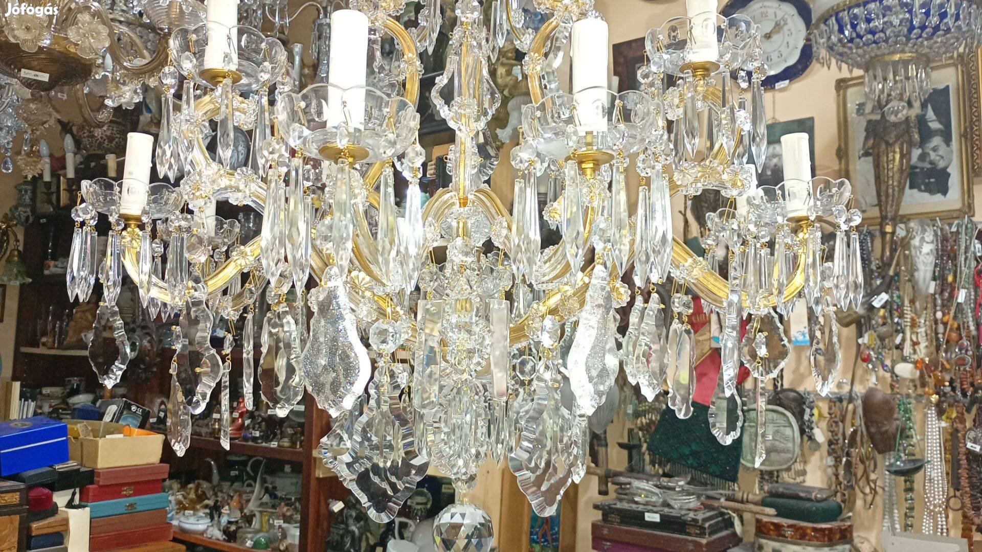 Mária Terézia kristály csillár