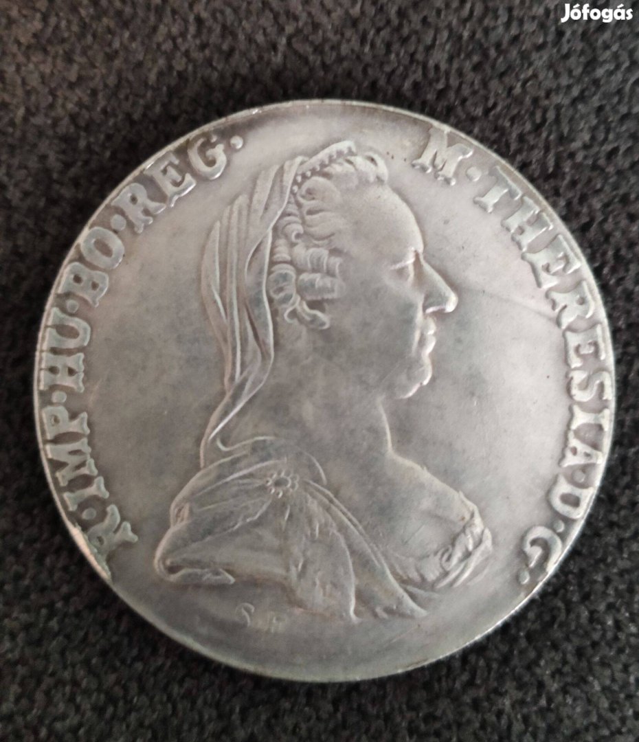 Mária Terézia sf tallér 1780.utánveret