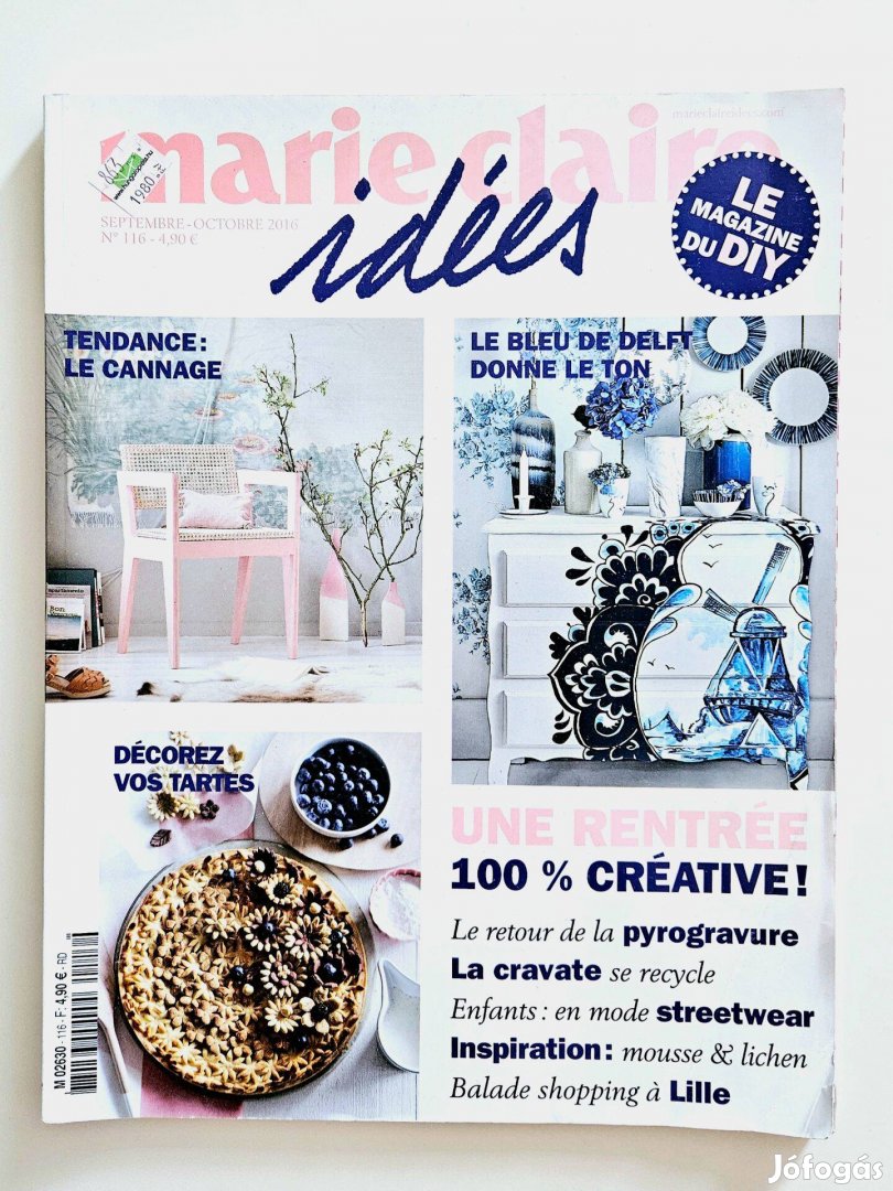 Marie Claire idées francia nyelvű kreatív magazin