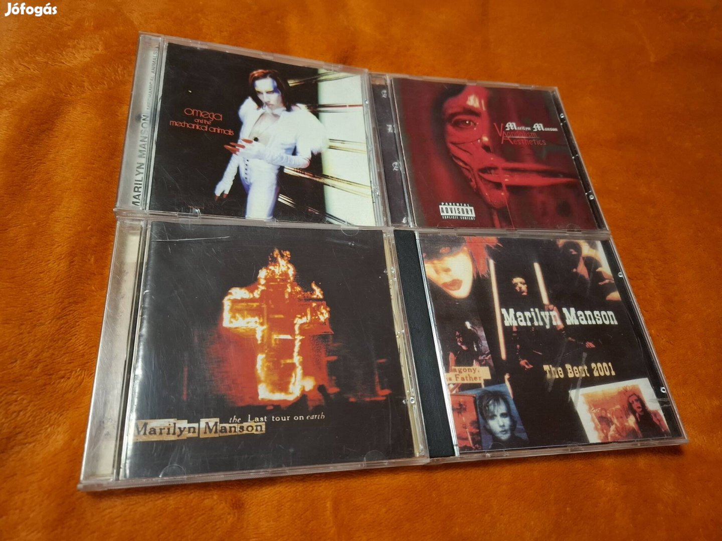 Marilyn Manson cd csomag eladó