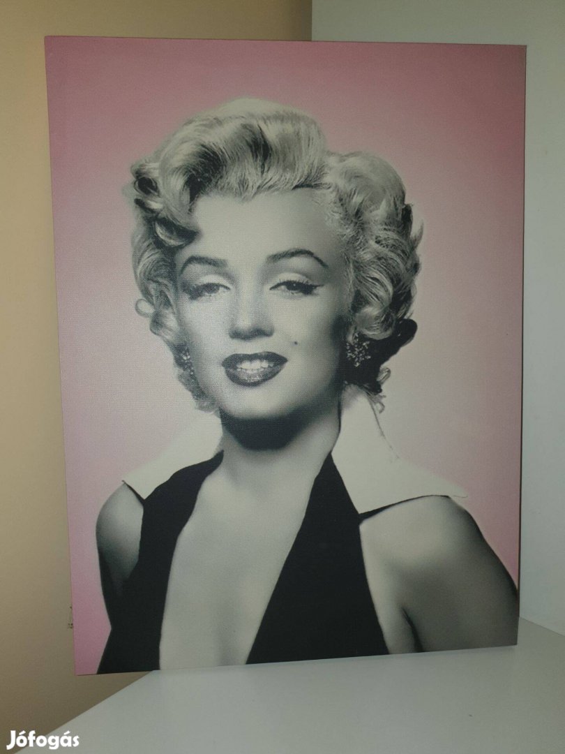 Marilyn Monroe vászonfotó/falikép 38cmx51cm keretre feszítve