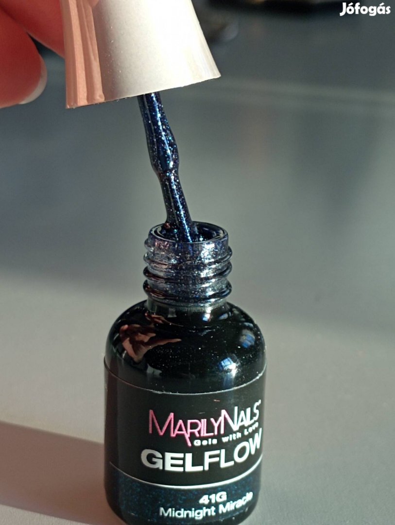 Marilynnails Gelflow 41G Midnight Miracle