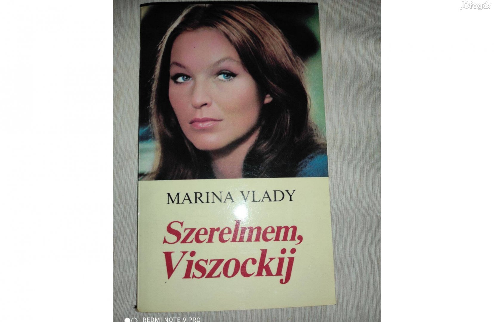 Marina Vlady: Szerelmem Viszockij könyv