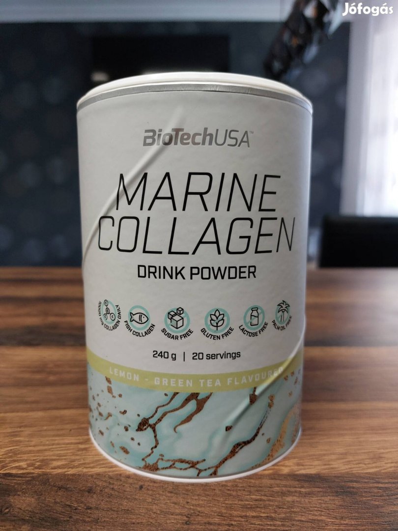 Marine Collagen 240g zöld tea citrom