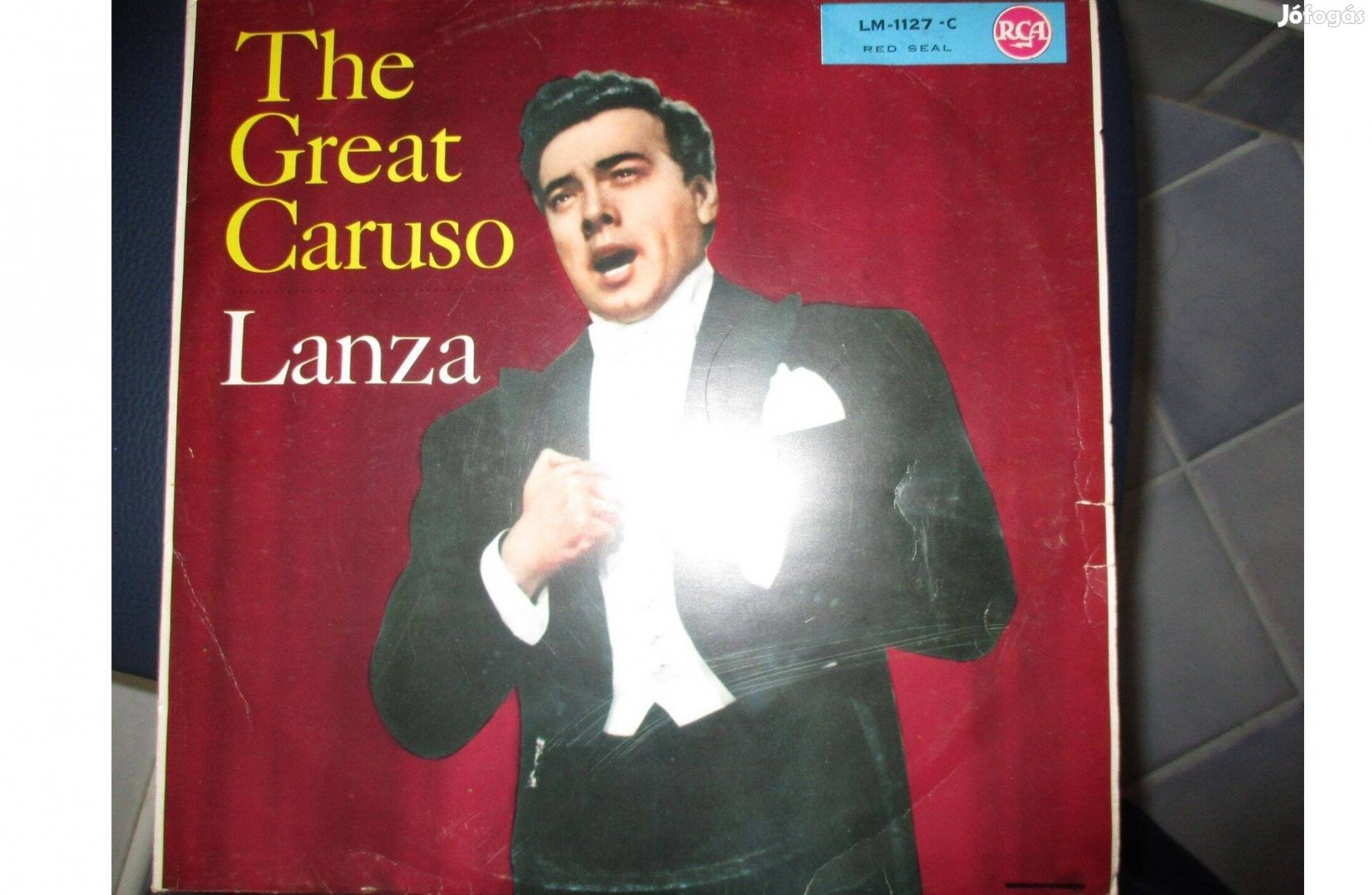 Mario Lanza bakelit hanglemez eladó