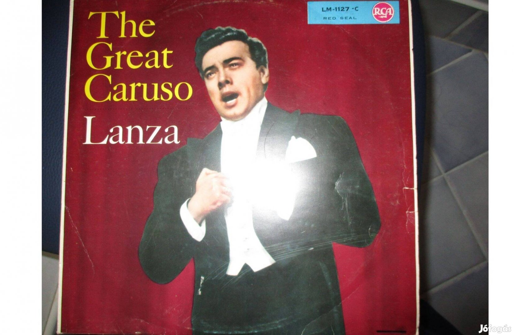 Mario Lanza vinyl hanglemez eladó