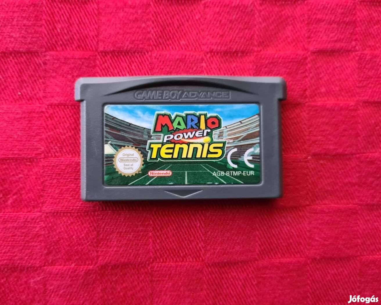 Mario Power Tennis (Nintendo Game Boy Advance) gameboy GBA GB Angol er