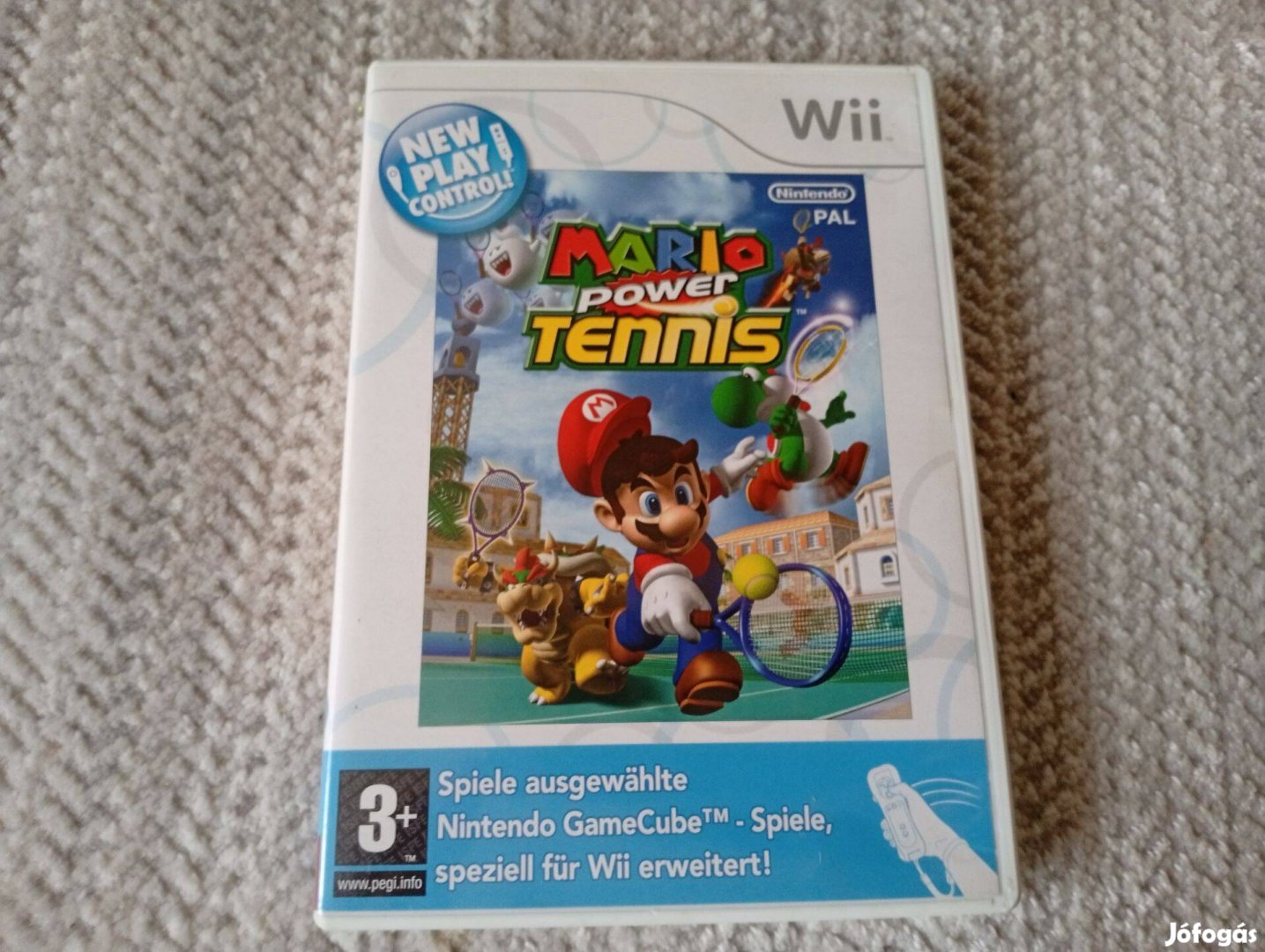 Mario Power Tennis eredeti Nintendo Wii játék