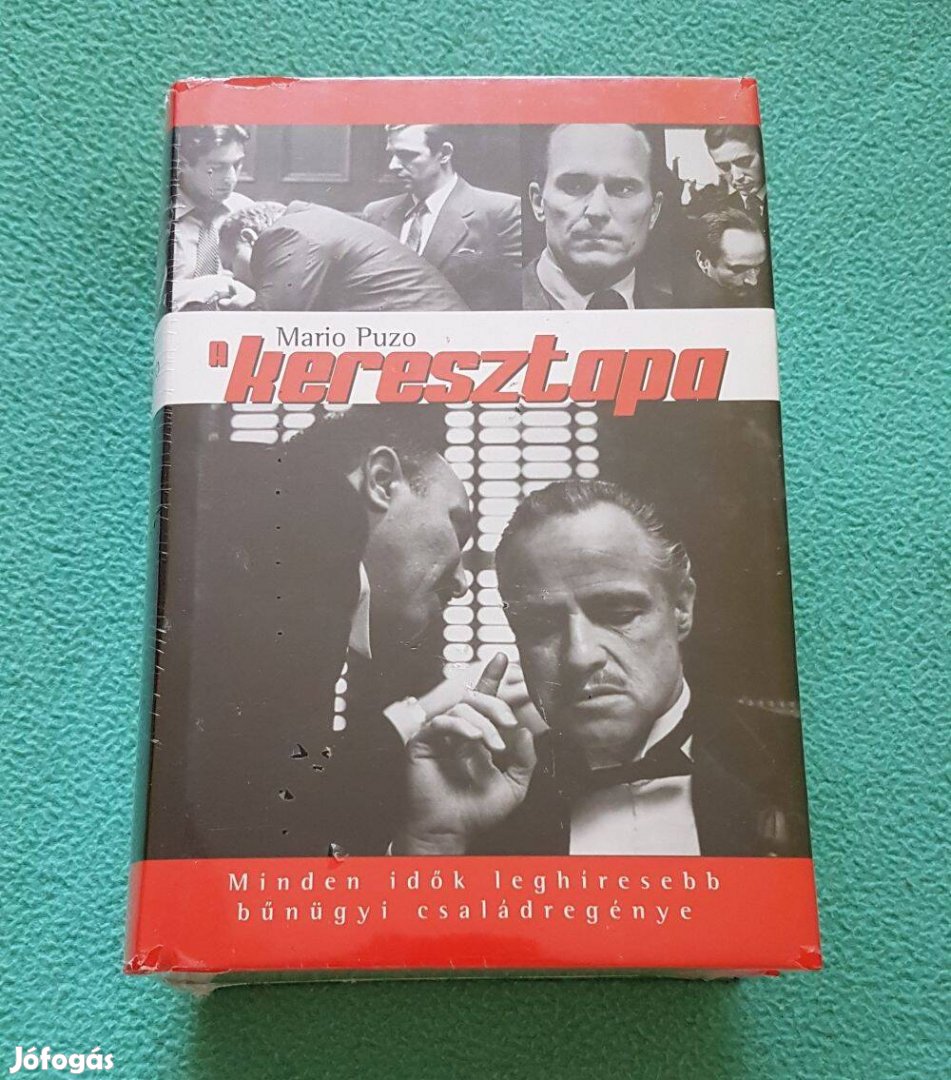 Mario Puzo : A keresztapa + A keresztapa visszatér könyvek (új)