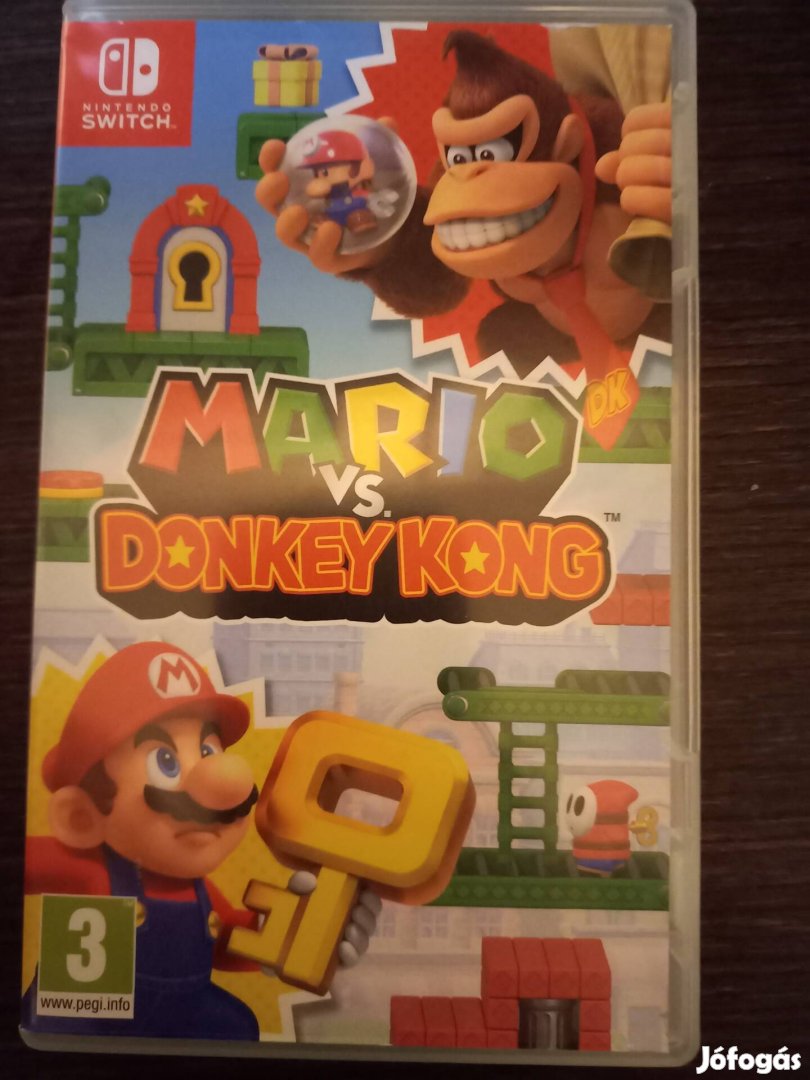 Mario Vs Donkey Kong Nintendo switch eladó.