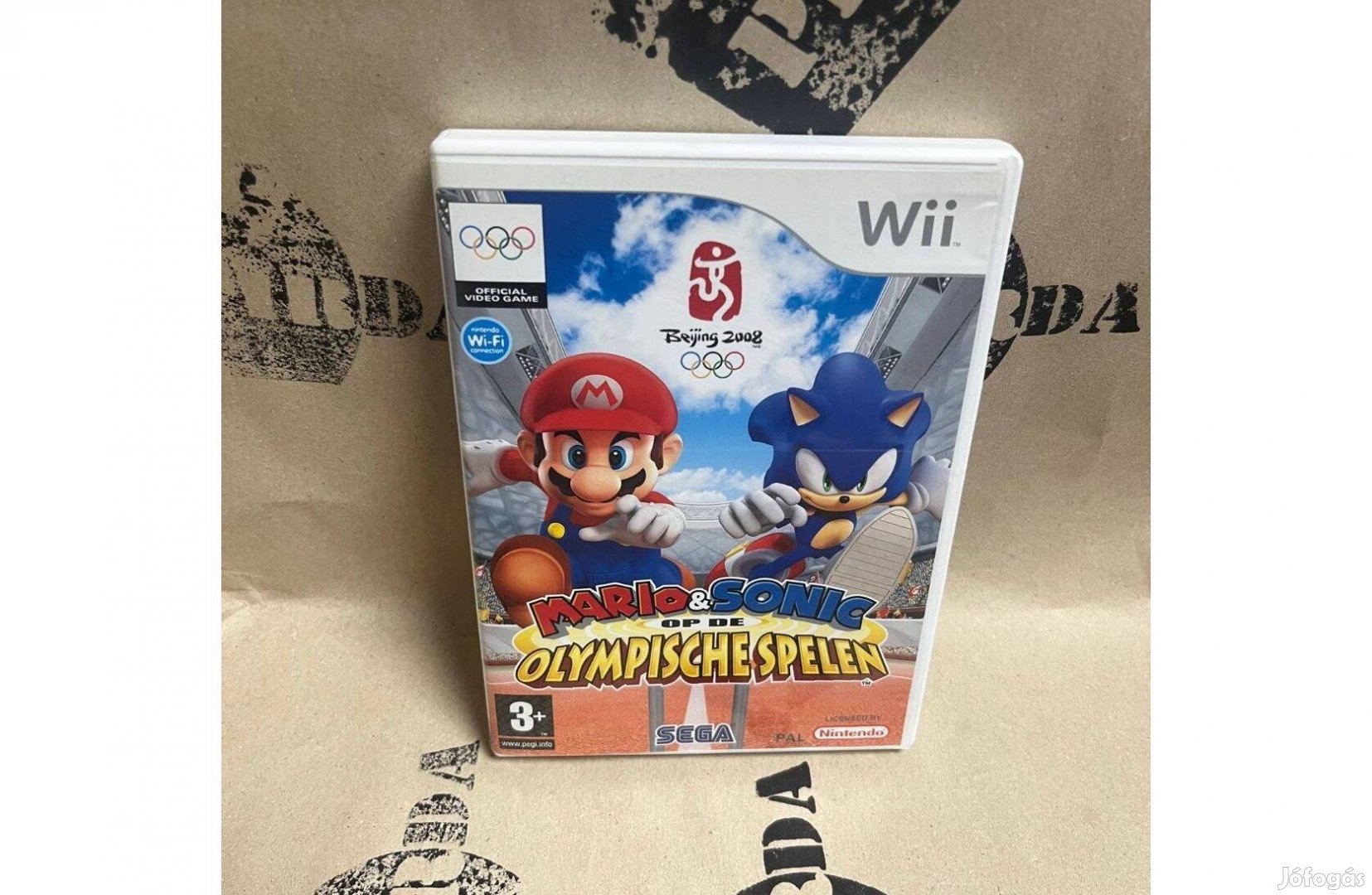 Mario & Sonic at the Olympic Games Wii (Holland borító)