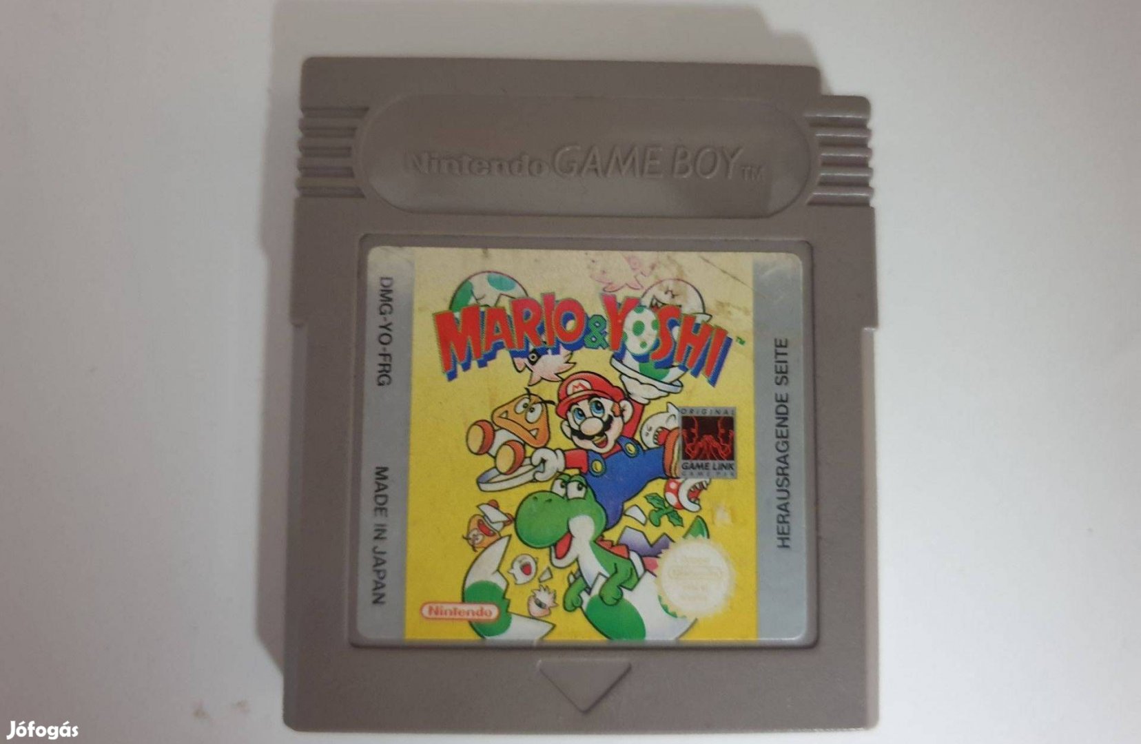 Mario & Yoshi Gameboy Game Boy eredeti Nintendo játék
