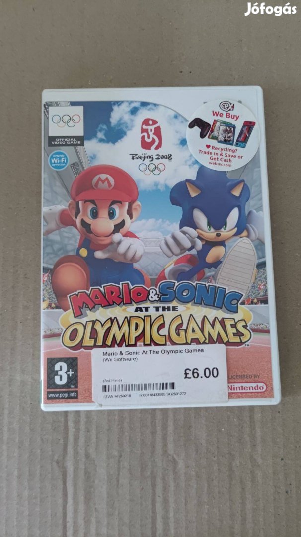 Mario and Sonic At The Olympic Game Wii játék