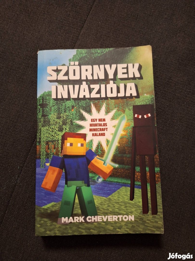 Mark Cheverton Szörnyek inváziója Minecraft könyv