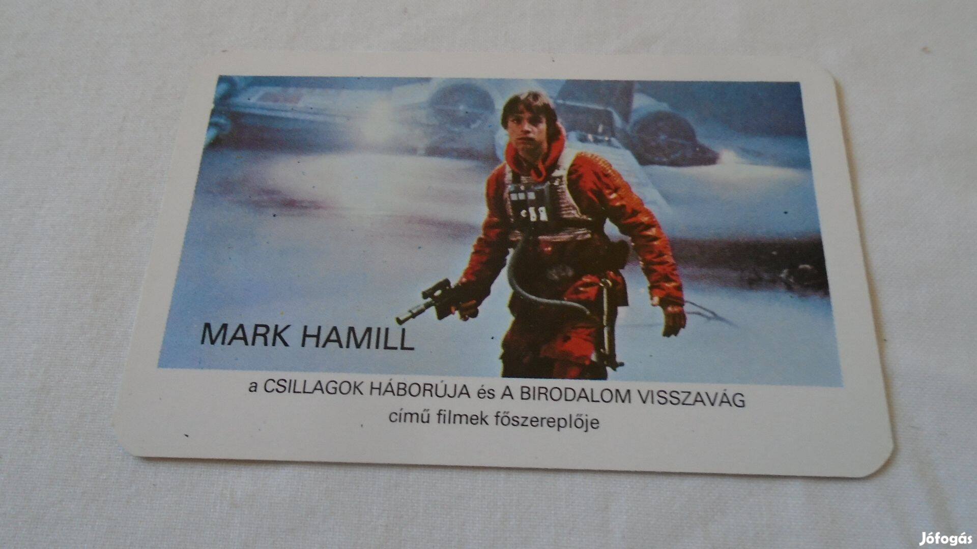 Mark Hamill - 1983-as kiadású Kártyanaptár - újszerű