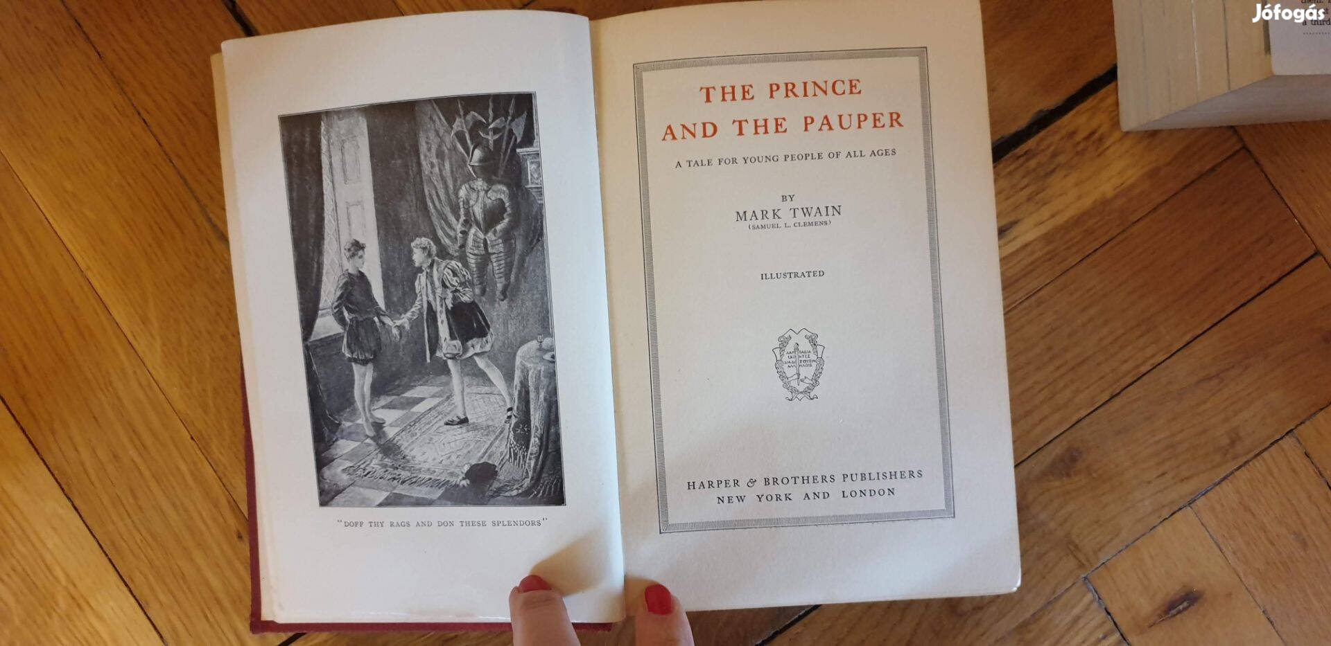 Mark Twain - The Prince and the Pauper - angol nyelvű regény