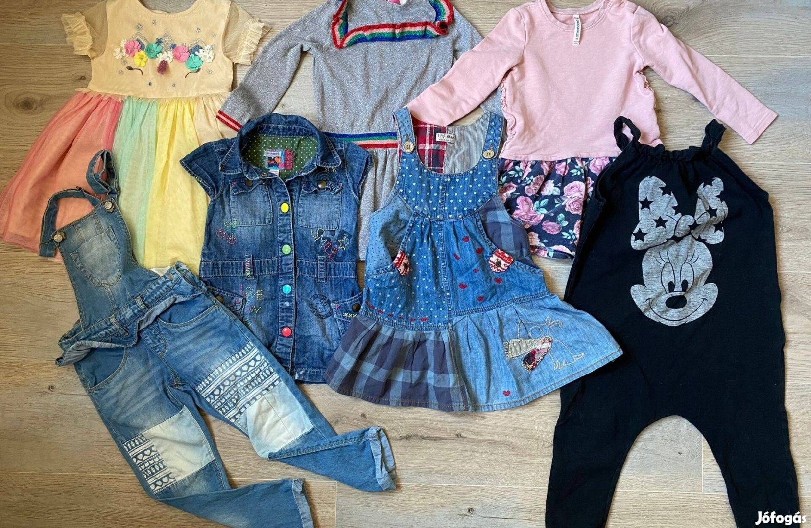 Márkás Prada, Next, Benetton gyerekruha csomag 50db 3-4 év